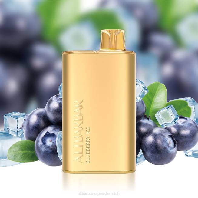 Alibarbar Nicotine Content - Brombeereis 6H4610 Alibarbar Rich 8000 Einweg-Vaporizer