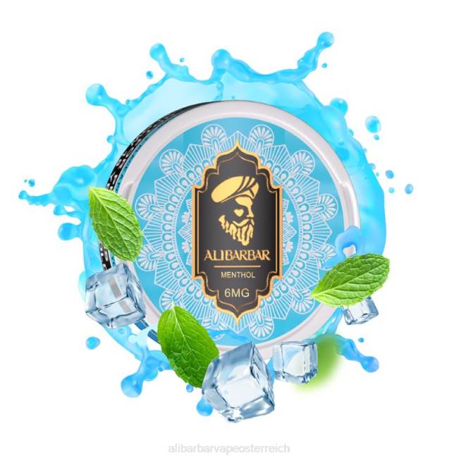 Alibarbar Nicotine Vape - Menthol 6H4688 Alibarbar Nikotinbeutel