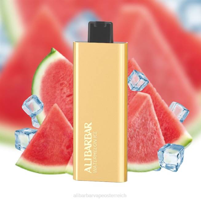 Alibarbar Nicotine Vape - Wassermeloneneis 6H4664 Alibarbar Pandora 7000 Einweg-Vaporizer