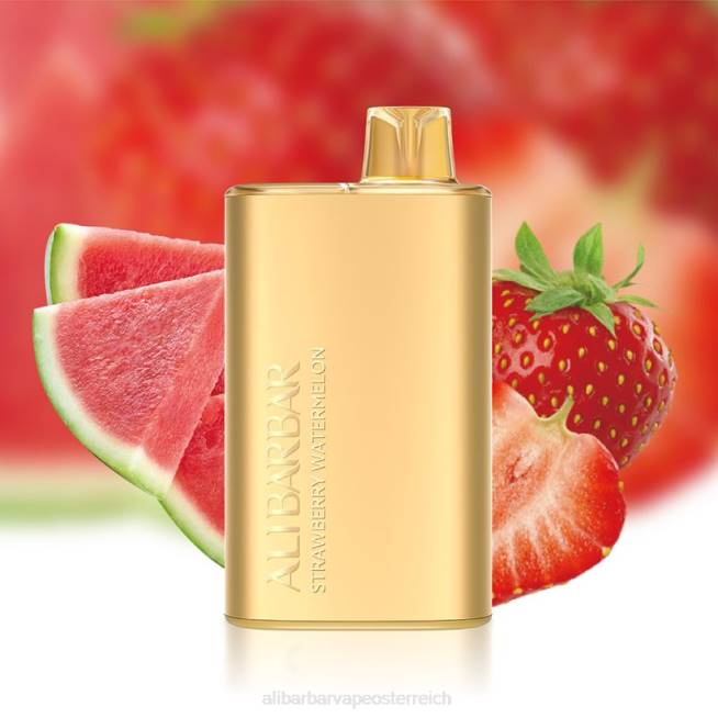 Alibarbar Vape Flavours - Erdbeerwassermelone 6H4613 Alibarbar Rich 8000 Einweg-Vaporizer