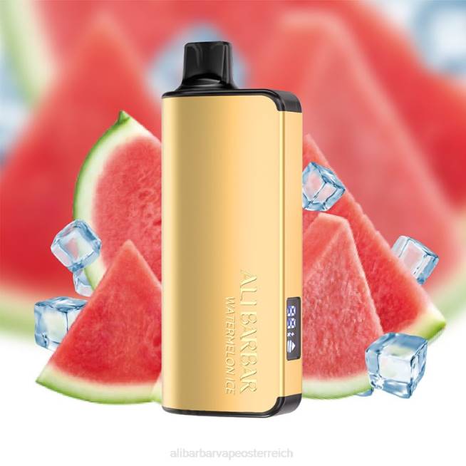 Alibarbar Vape Flavours - Wassermeloneneis 6H4645 Alibarbar Ingot 20000 Einweg-Vaporizer