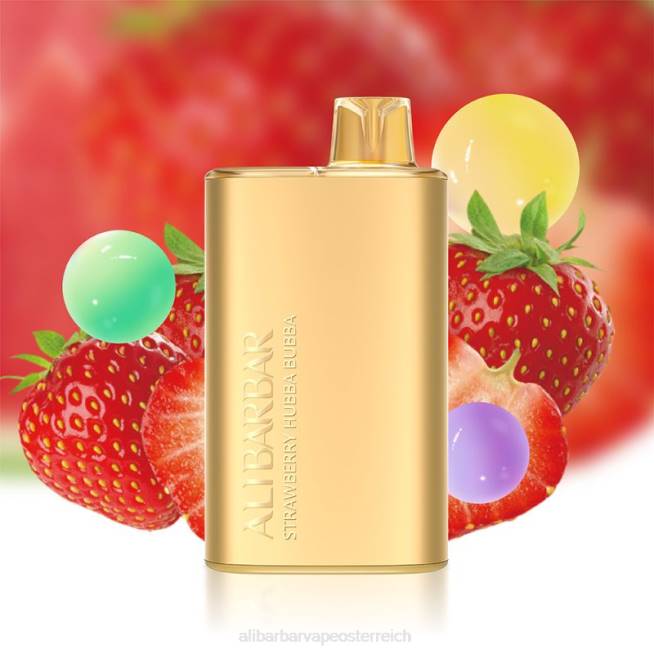 Alibarbar Vape Nicotine Content - Erdbeer-Hubba-Bubba 6H4612 Alibarbar Rich 8000 Einweg-Vaporizer