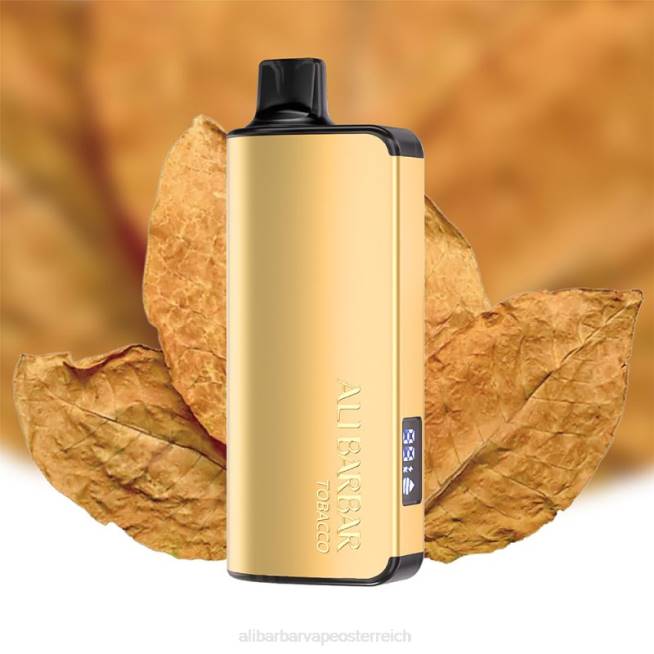 Alibarbar Vape Nicotine Content - Tabak 6H4644 Alibarbar Ingot 20000 Einweg-Vaporizer
