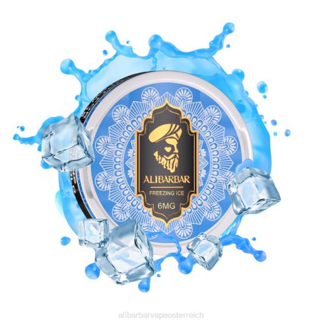 Alibarbar Vape Nicotine Content - gefrierendes Eis 6H4684 Alibarbar Nikotinbeutel