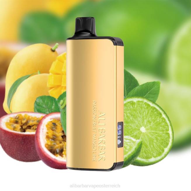 Alibarbar Vape Price - Passionsfrucht-Mango-Limette 6H4639 Alibarbar Ingot 20000 Einweg-Vaporizer