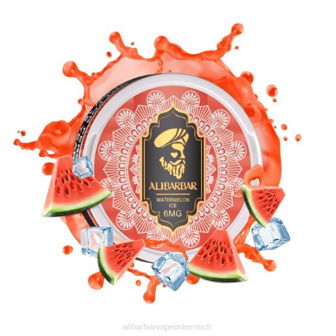 Alibarbar Vape Review - Wassermeloneneis 6H4694 Alibarbar Nikotinbeutel