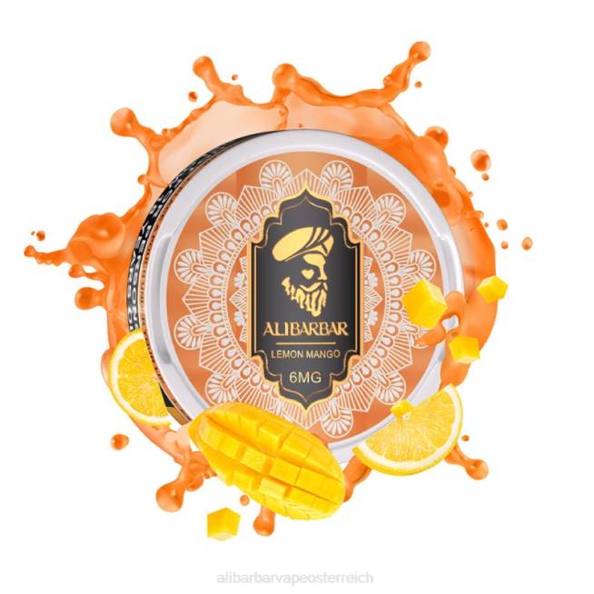 Alibarbar Vape Review - Zitronenmango 6H4686 Alibarbar Nikotinbeutel