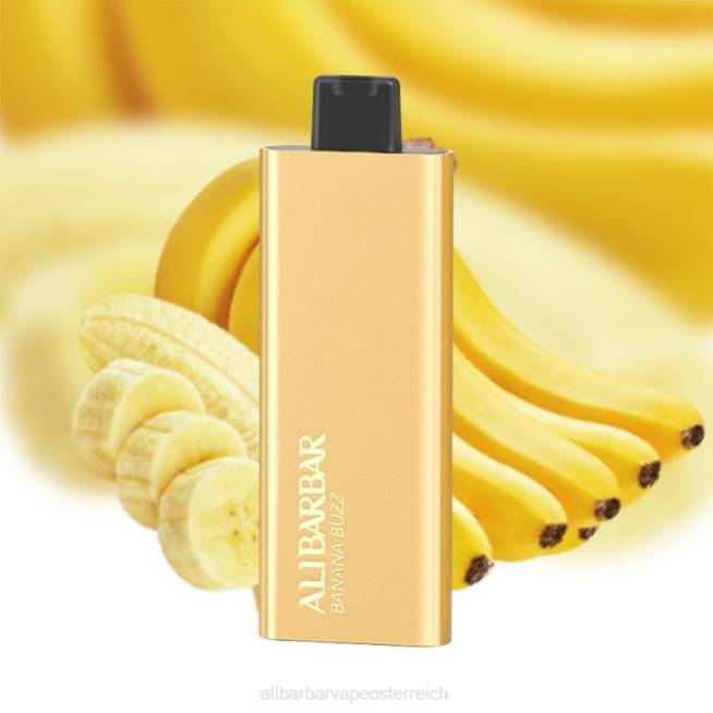 Alibarbar Vape Österreich - Bananensummen 6H4665 Alibarbar Pandora 7000 Einweg-Vaporizer
