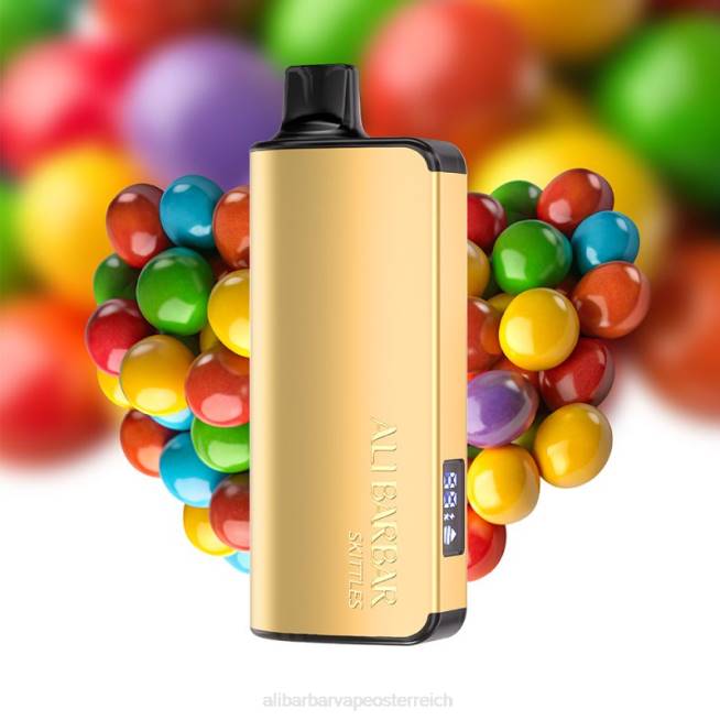 Alibarbar Vape Österreich - Regenbogenbonbons 6H4641 Alibarbar Ingot 20000 Einweg-Vaporizer