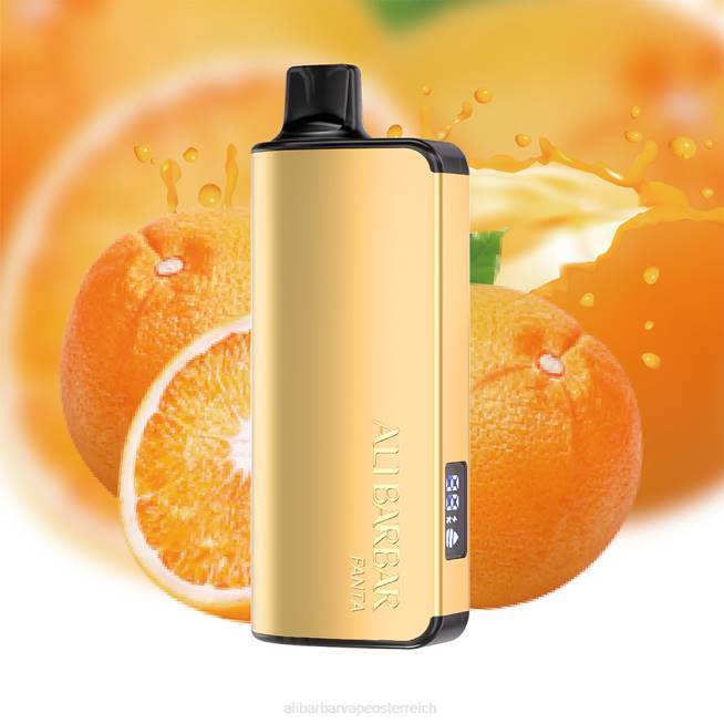 Alibarbar Nicotine Vape - Kalifornien Sonnenuntergang 6H4616 Alibarbar Ingot 9000 Einweg-Vaporizer