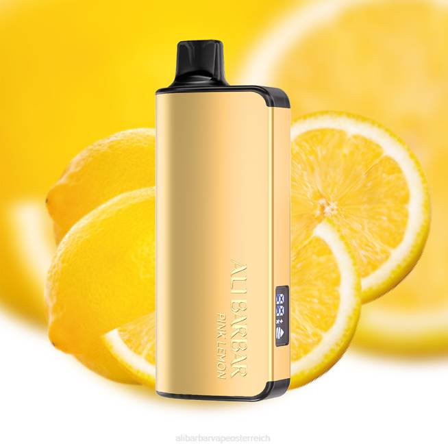 Alibarbar Vape Price - rosa Zitrone 6H4623 Alibarbar Ingot 9000 Einweg-Vaporizer
