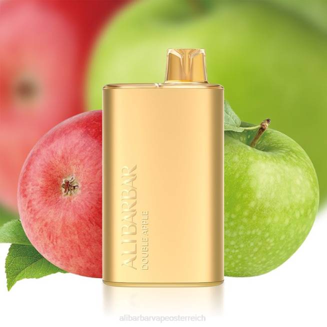 Alibarbar Vape Flavours - Doppelapfel 6H465 Alibarbar Rich 8000 Einweg-Vaporizer