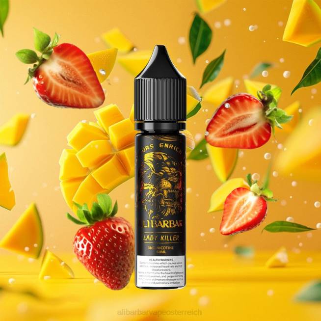 Alibarbar Vape Nicotine - Damenmörder 6H46107 Alibarbar Shisha-Onyx-Dock