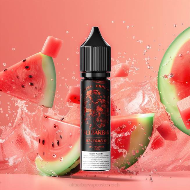 Alibarbar Vape Review - Wassermelone 6H46110 Alibarbar Shisha-Onyx-Dock