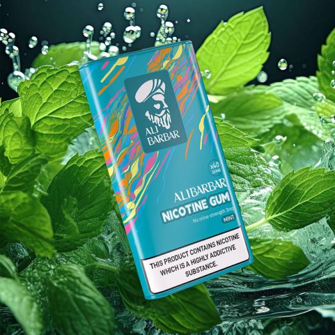Alibarbar Vape Flavours - Minze 6H46101 Alibarbar Nikotinkaugummi